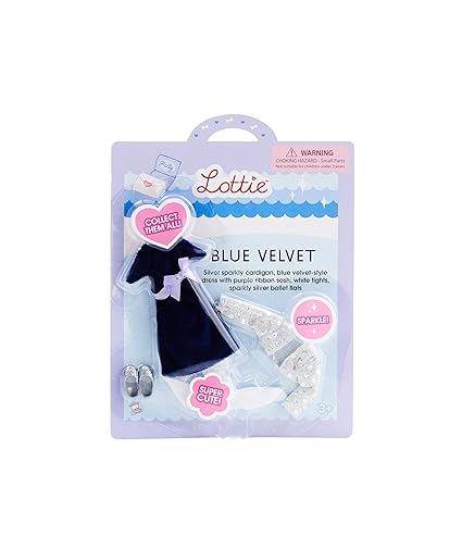 Lottie Blue Velvet Party Dress