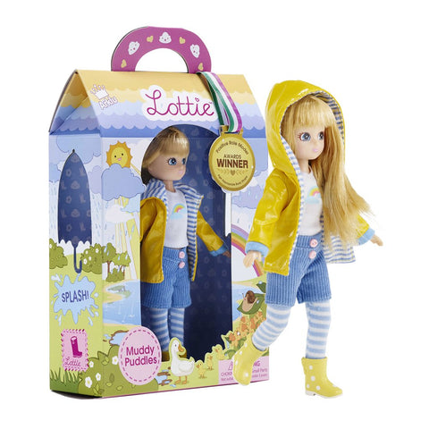 The Muddy Puddles Lottie Doll